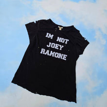 Load image into Gallery viewer, I'm Not Joey Ramone Hand-cut Tee