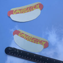 Load image into Gallery viewer, GNARGOOCH Hot Dog Logo Sticker
